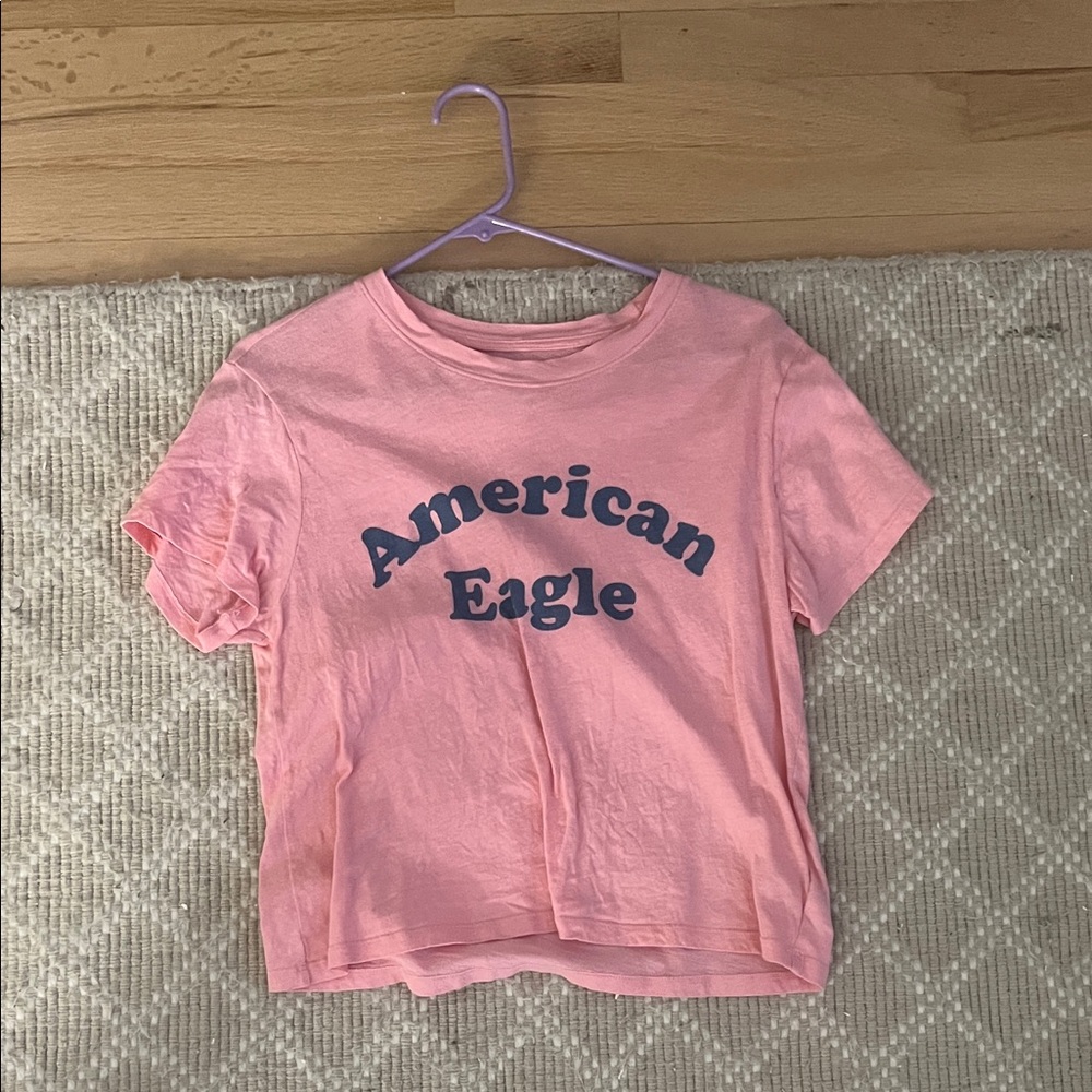 American eagle pink tee